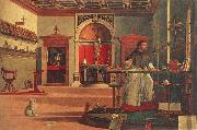 St.Augustine in his study
